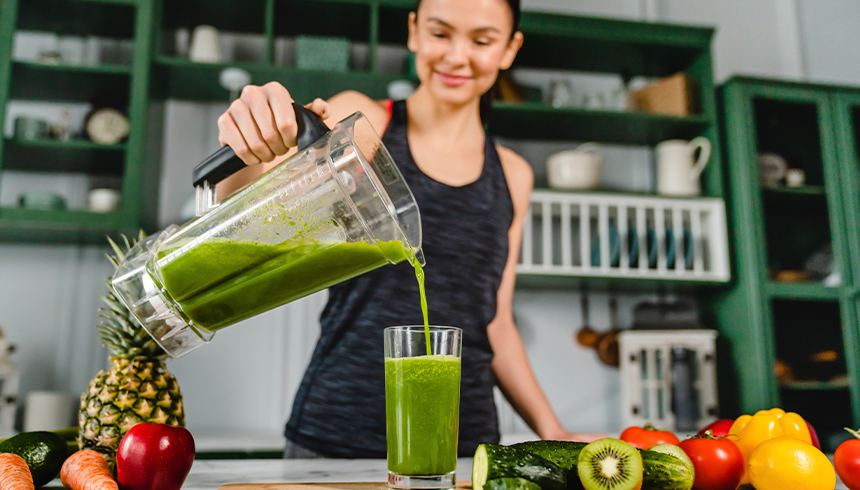 Fruktskål synlig på kjøkkenbenken