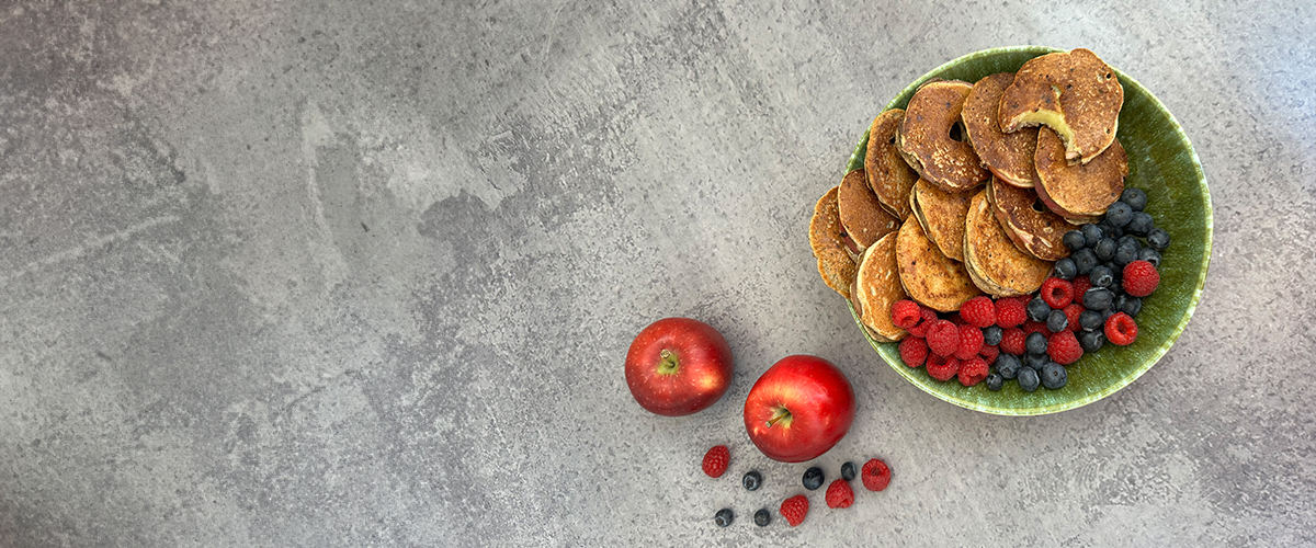 Sprø eplepannekaker