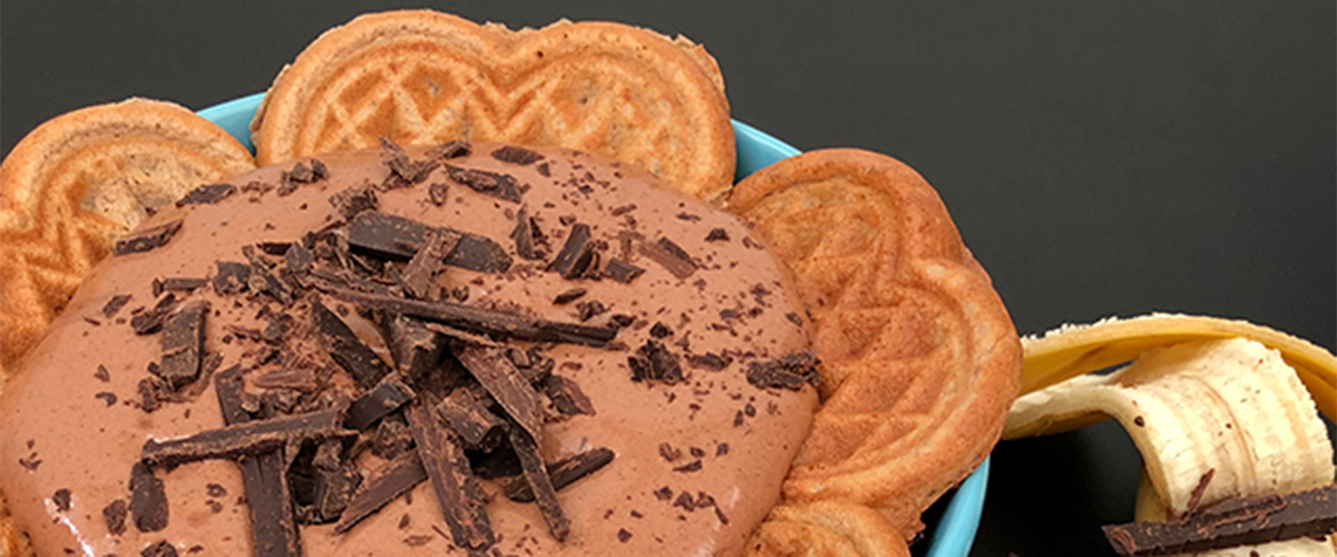 Chocolate Banana Waffles Med Softis