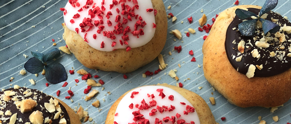 Gammeldagse fastelavnsboller med vaniljekrem