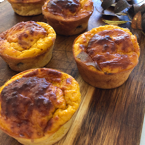 Halloween-muffins med sjokolade