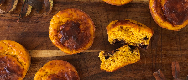 Halloween-muffins med sjokolade