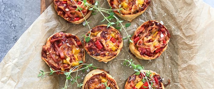 Proteinrike pizzasnurrer