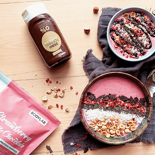 Fruity og kremaktig smoothie bowl