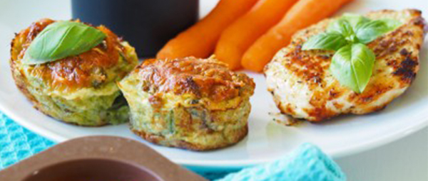 Proteinrike eggemuffins