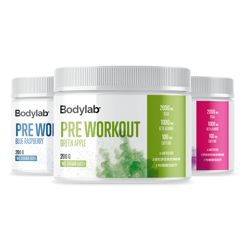 Bodylab Pre workout (200 g) Klikk deg inn og kjøp det her!