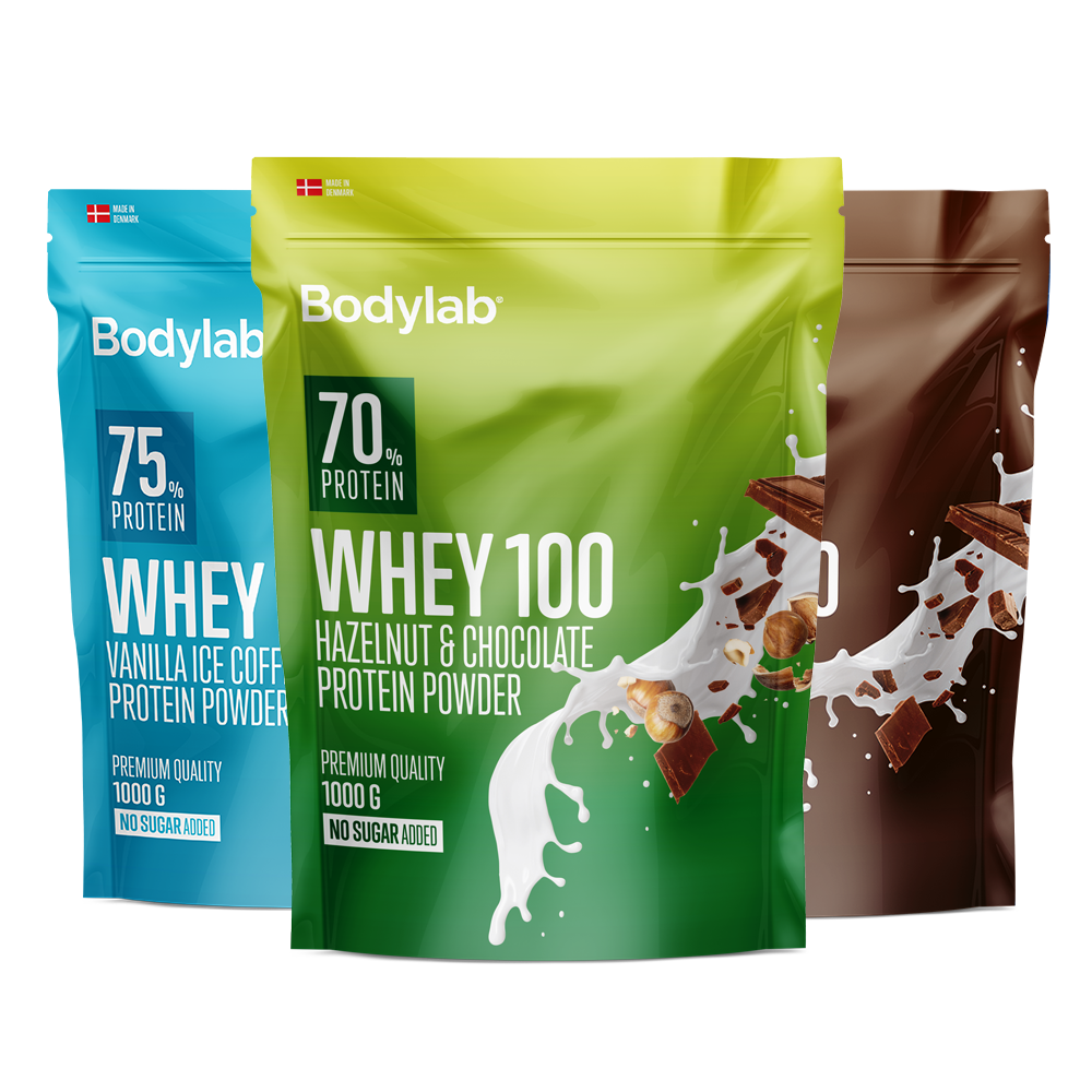 Whey 100 sortiment
